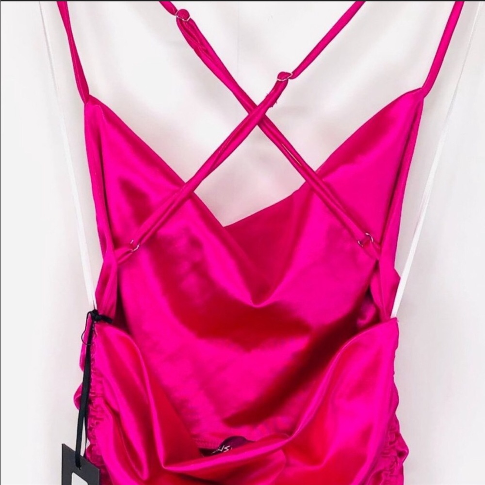 4SI3NNA Ruched Mini Dress - Picture 7 of 8
